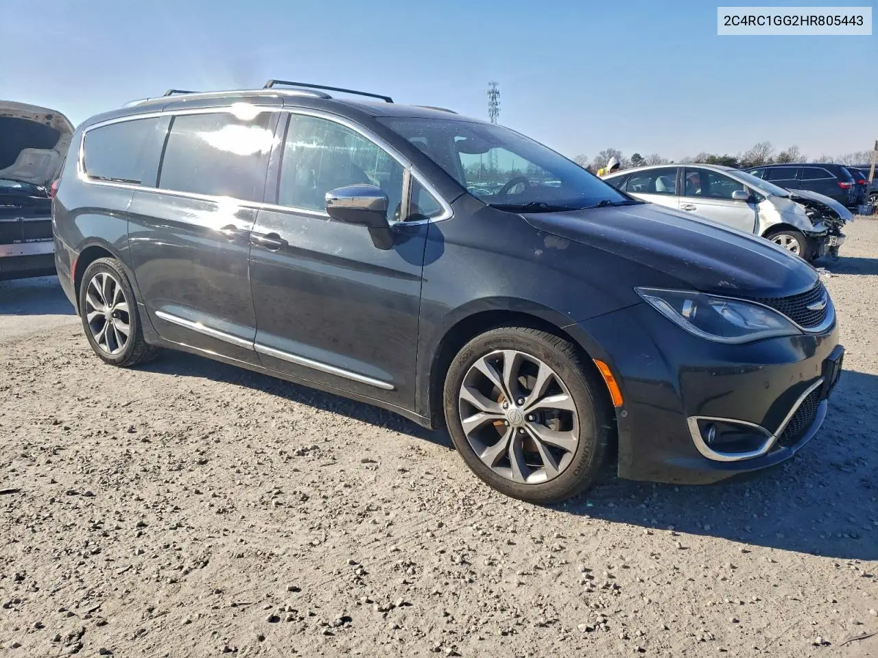2C4RC1GG2HR805443 2017 Chrysler Pacifica Limited