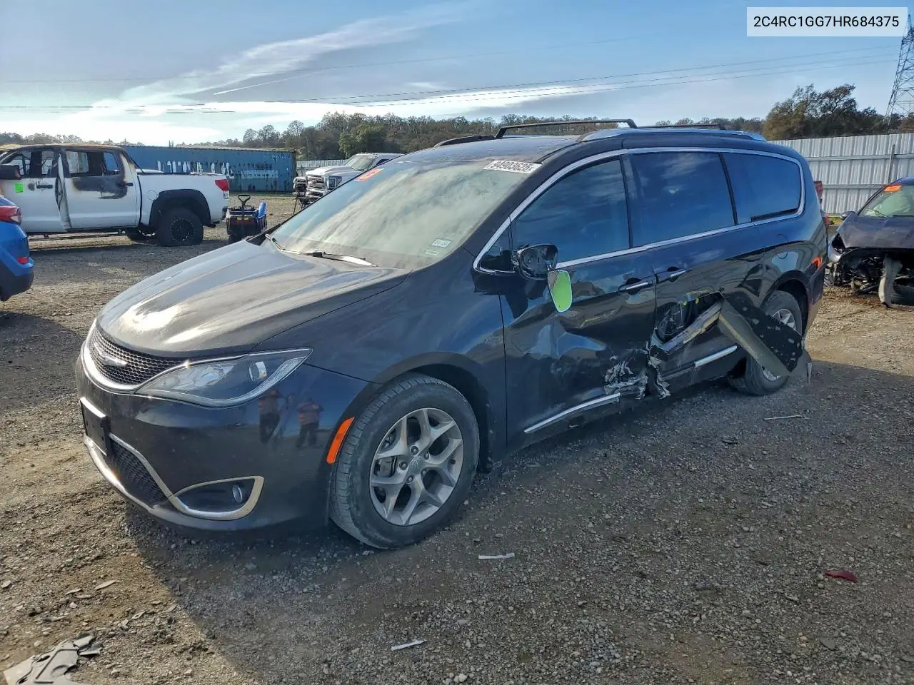 2C4RC1GG7HR684375 2017 Chrysler Pacifica Limited