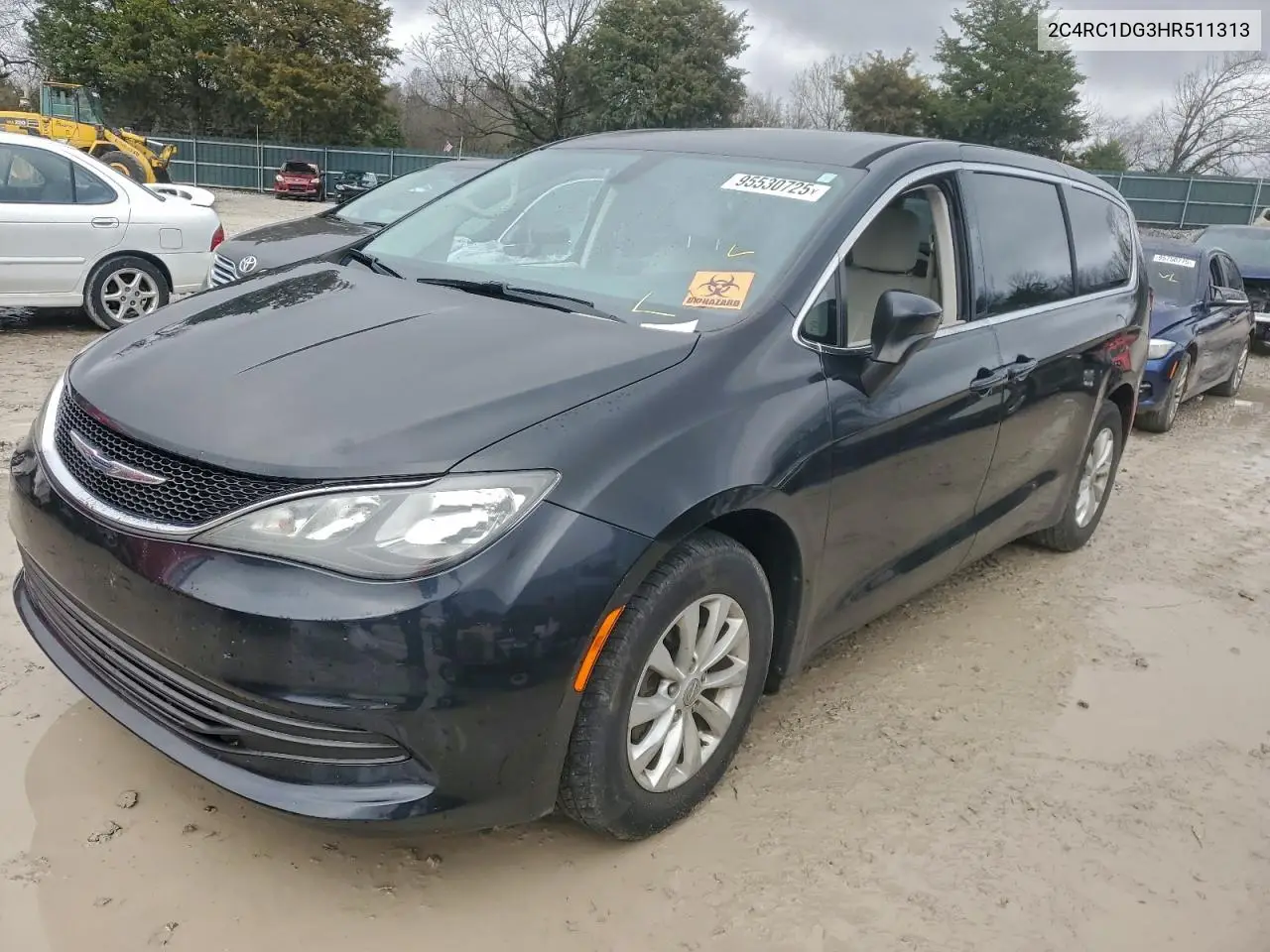 2C4RC1DG3HR511313 2017 Chrysler Pacifica Touring