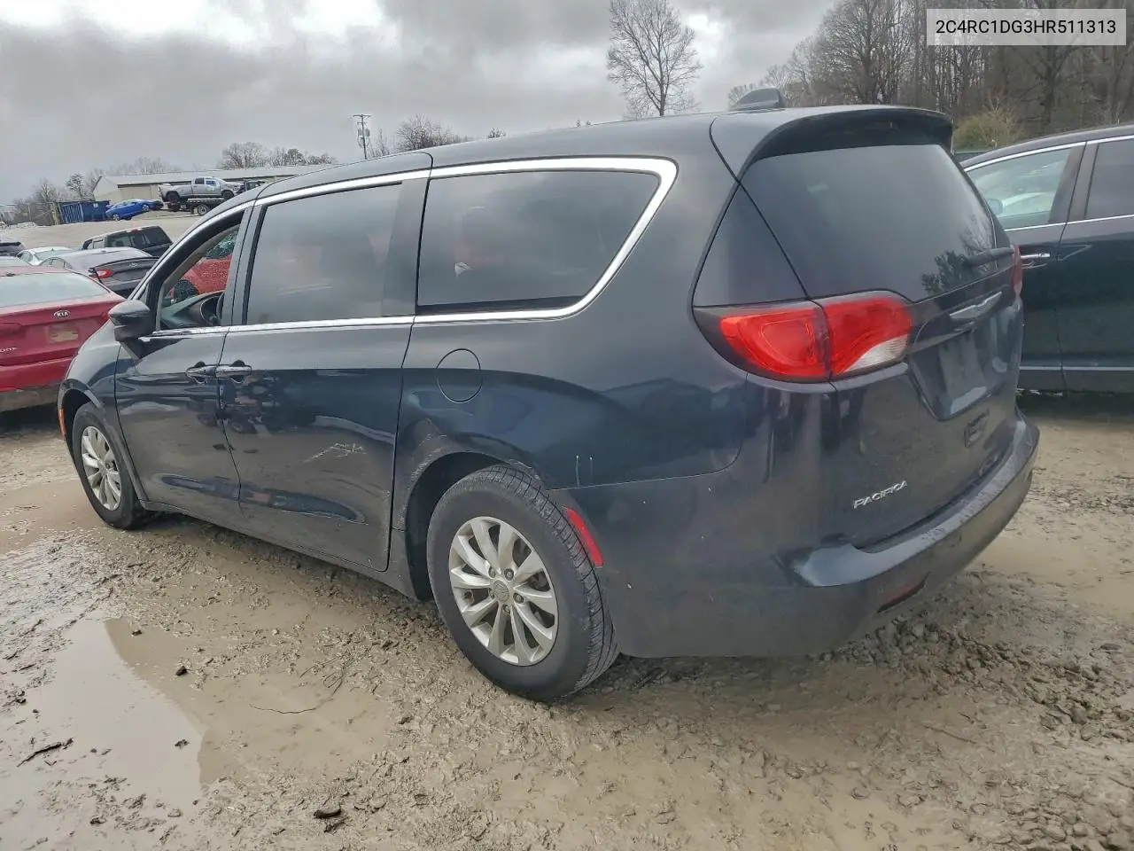 2C4RC1DG3HR511313 2017 Chrysler Pacifica Touring