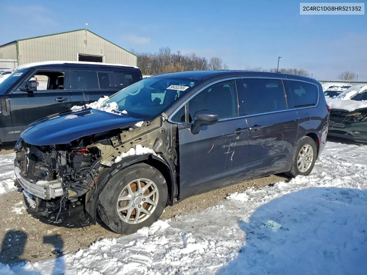 2C4RC1DG8HR521352 2017 Chrysler Pacifica Touring
