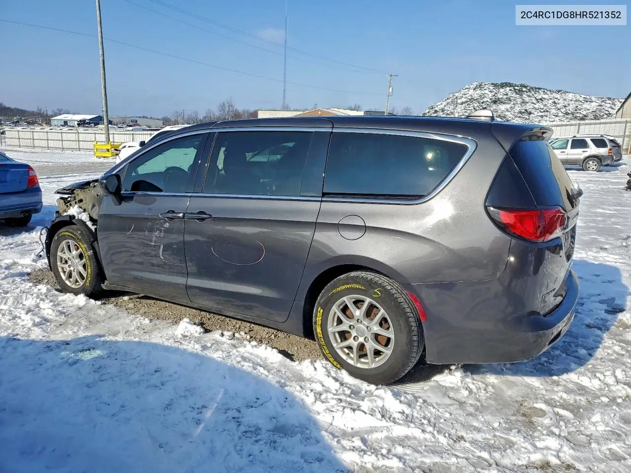 2C4RC1DG8HR521352 2017 Chrysler Pacifica Touring