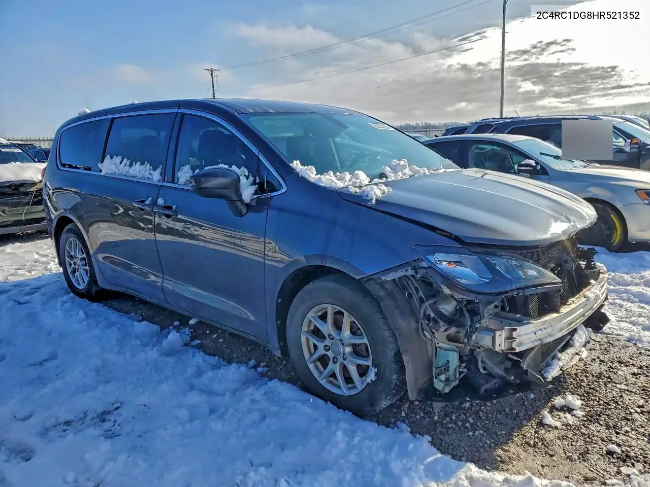 2C4RC1DG8HR521352 2017 Chrysler Pacifica Touring