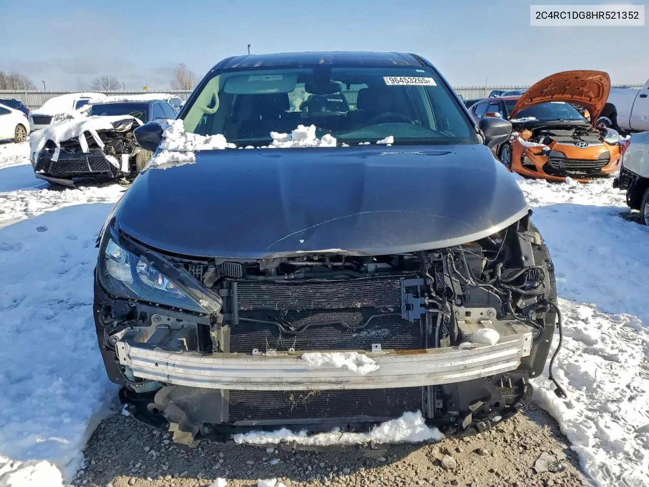 2C4RC1DG8HR521352 2017 Chrysler Pacifica Touring