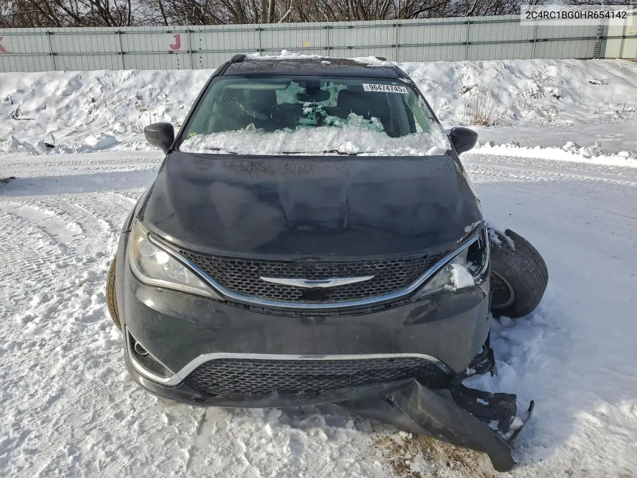 2C4RC1BG0HR654142 2017 Chrysler Pacifica Touring L