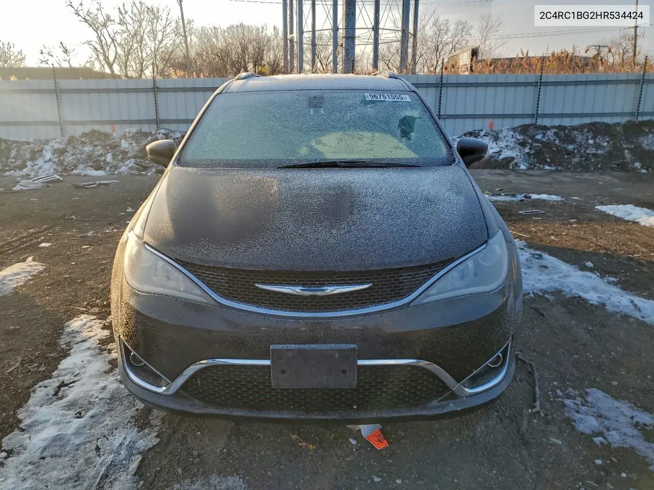 2C4RC1BG2HR534424 2017 Chrysler Pacifica Touring L