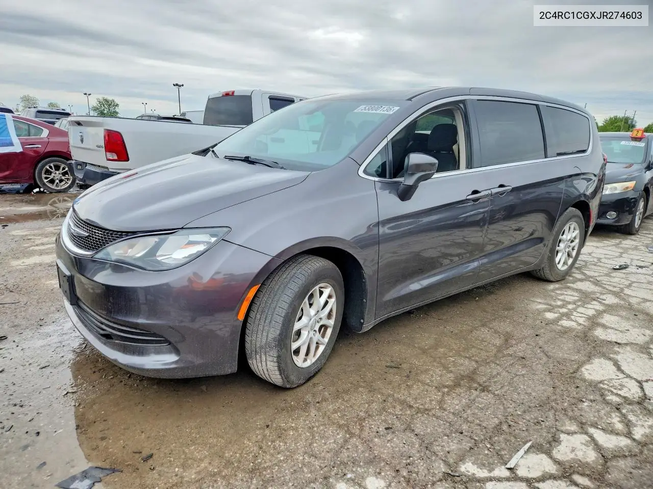 2C4RC1CGXJR274603 2018 Chrysler Pacifica Lx