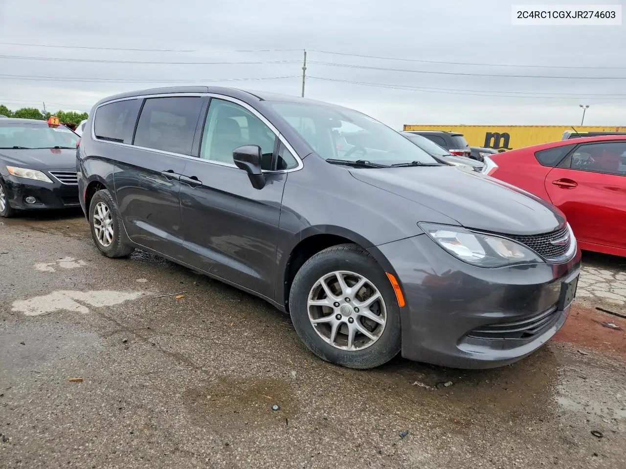 2C4RC1CGXJR274603 2018 Chrysler Pacifica Lx