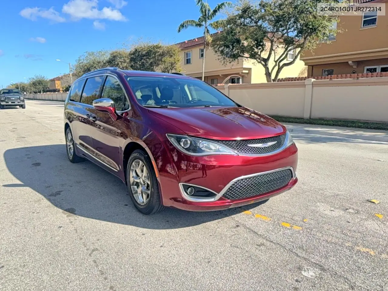 2C4RC1GG1JR272314 2018 Chrysler Pacifica Limited