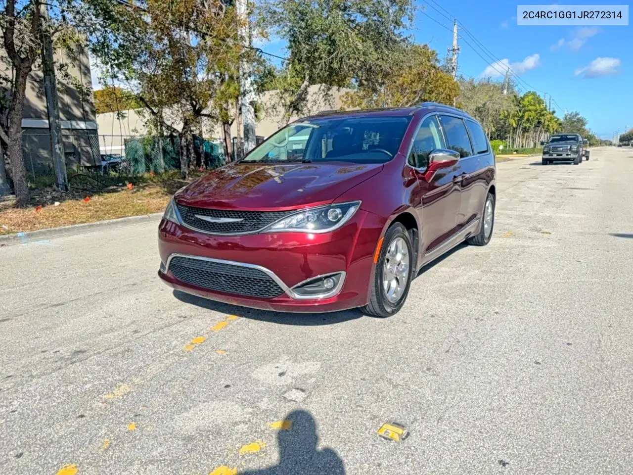 2C4RC1GG1JR272314 2018 Chrysler Pacifica Limited