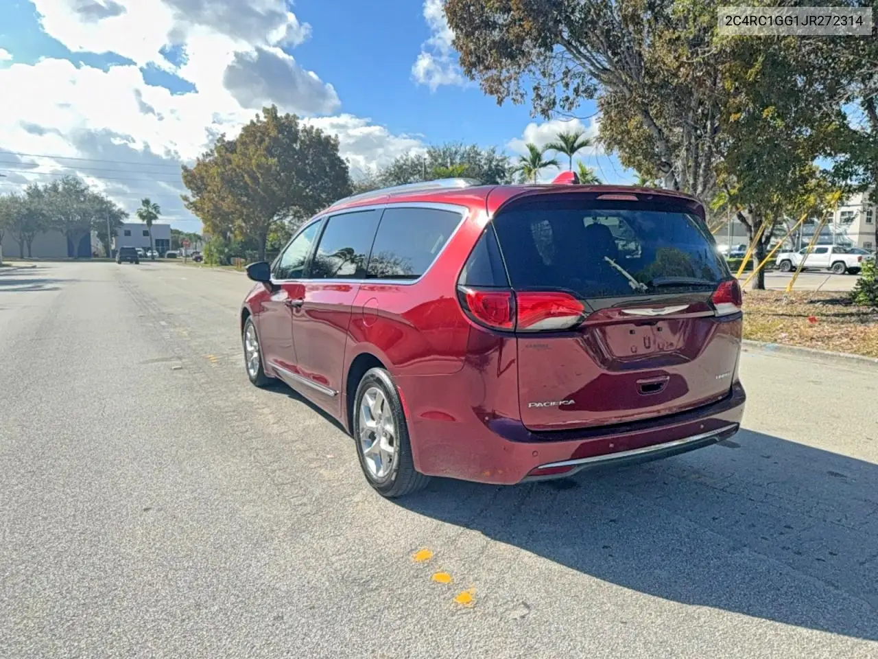 2C4RC1GG1JR272314 2018 Chrysler Pacifica Limited