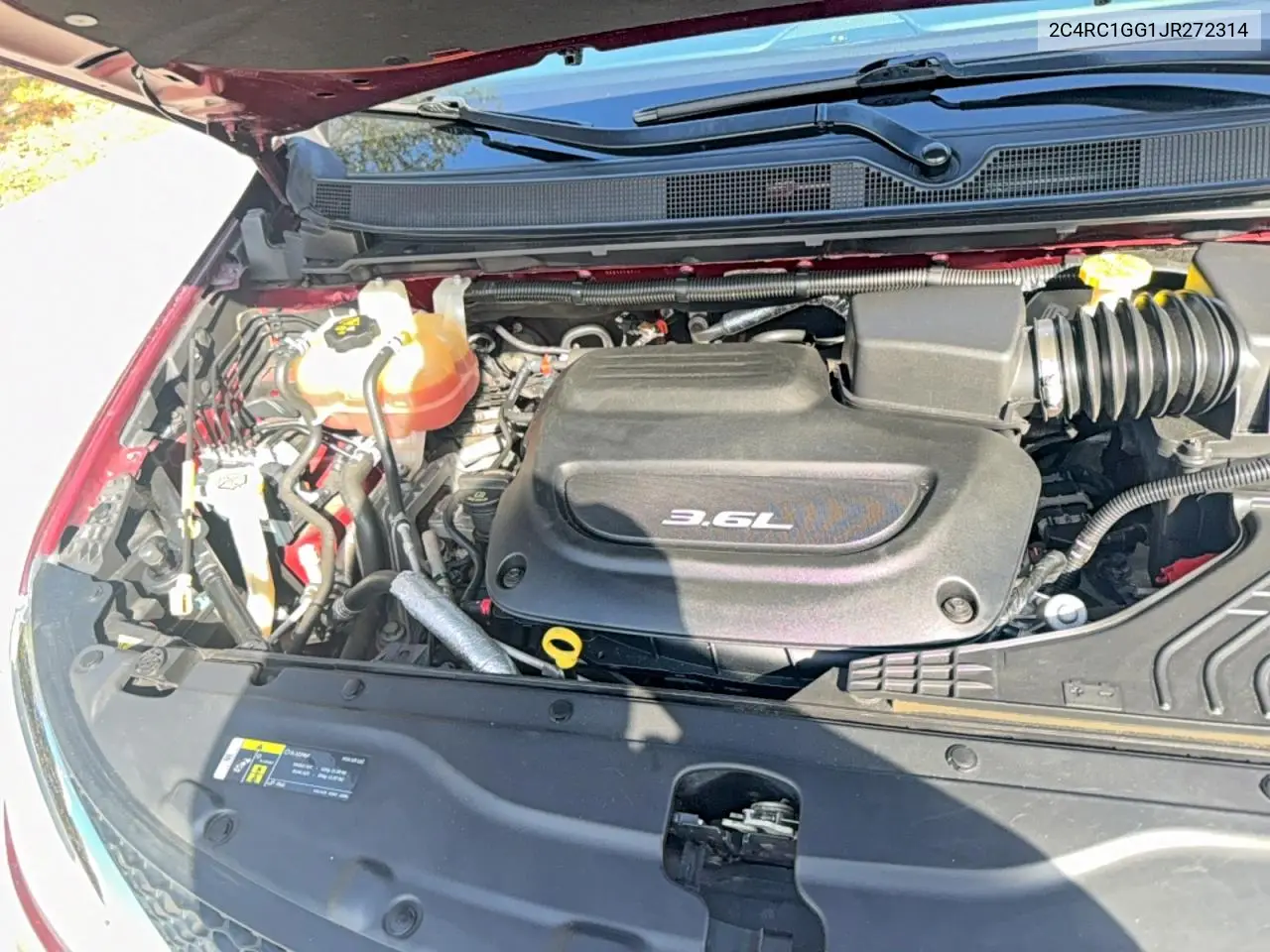 2C4RC1GG1JR272314 2018 Chrysler Pacifica Limited