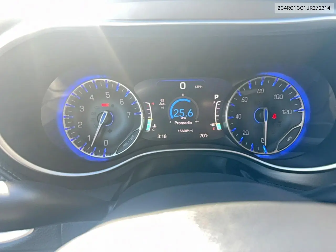2C4RC1GG1JR272314 2018 Chrysler Pacifica Limited