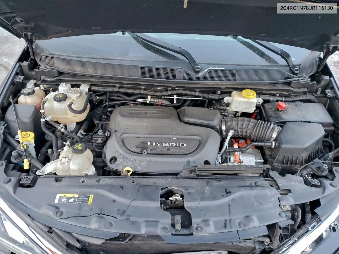 2C4RC1N78JR116130 2018 Chrysler Pacifica Hybrid Limited