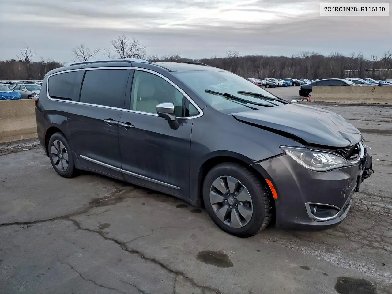 2C4RC1N78JR116130 2018 Chrysler Pacifica Hybrid Limited