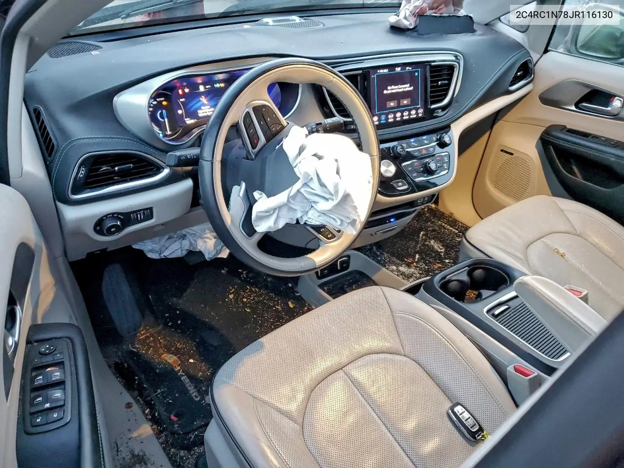 2C4RC1N78JR116130 2018 Chrysler Pacifica Hybrid Limited