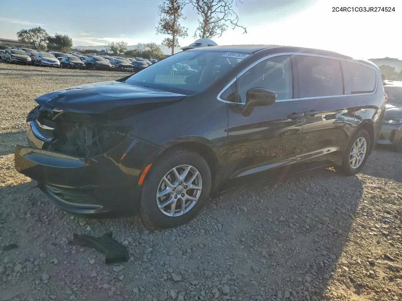 2C4RC1CG3JR274524 2018 Chrysler Pacifica Lx