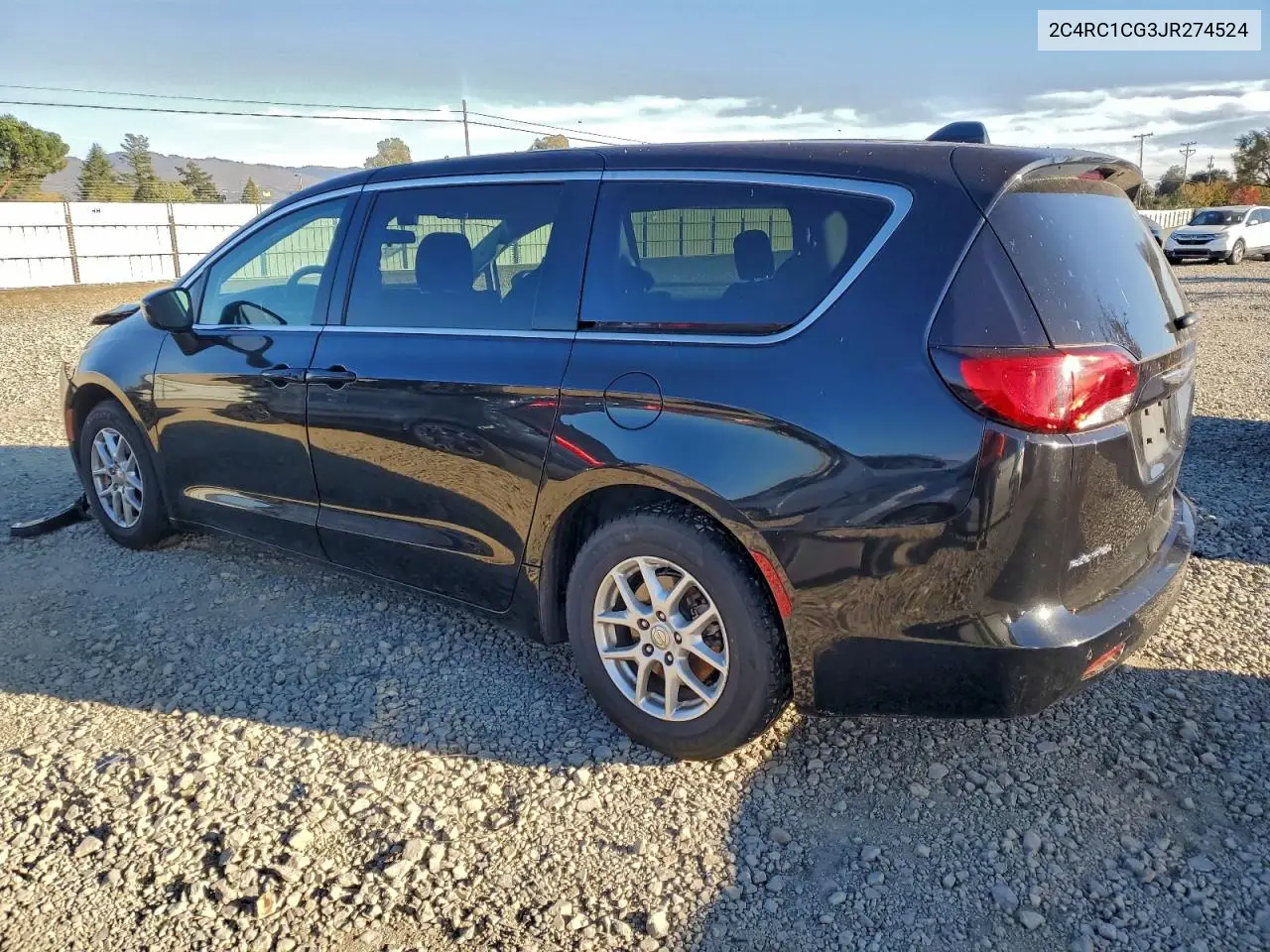 2C4RC1CG3JR274524 2018 Chrysler Pacifica Lx
