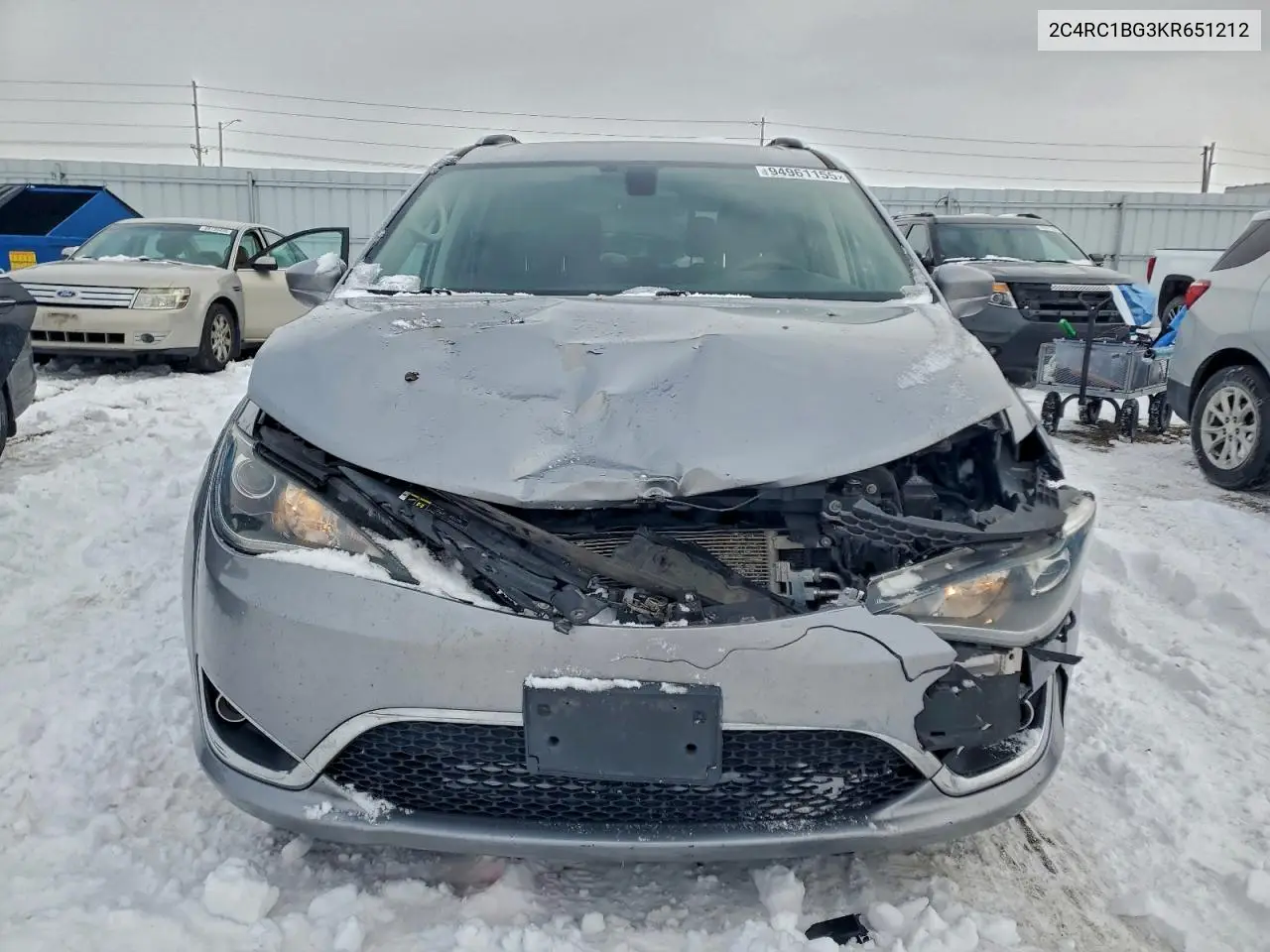 2C4RC1BG3KR651212 2019 Chrysler Pacifica Touring L