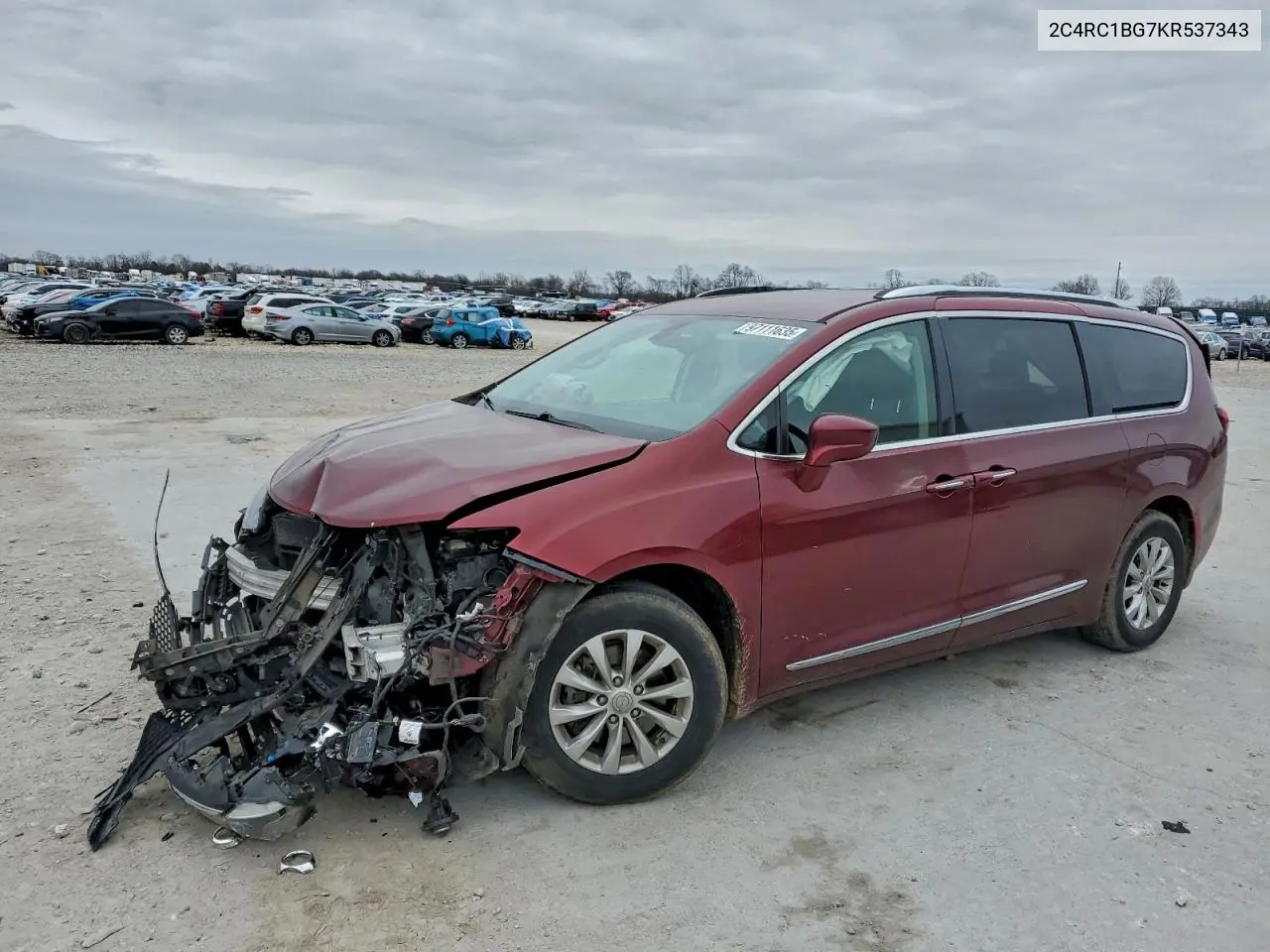 2C4RC1BG7KR537343 2019 Chrysler Pacifica Touring L
