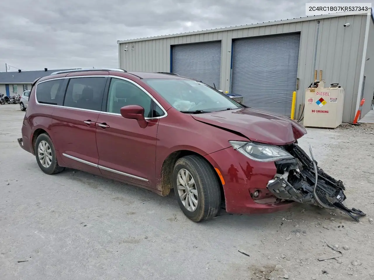 2C4RC1BG7KR537343 2019 Chrysler Pacifica Touring L