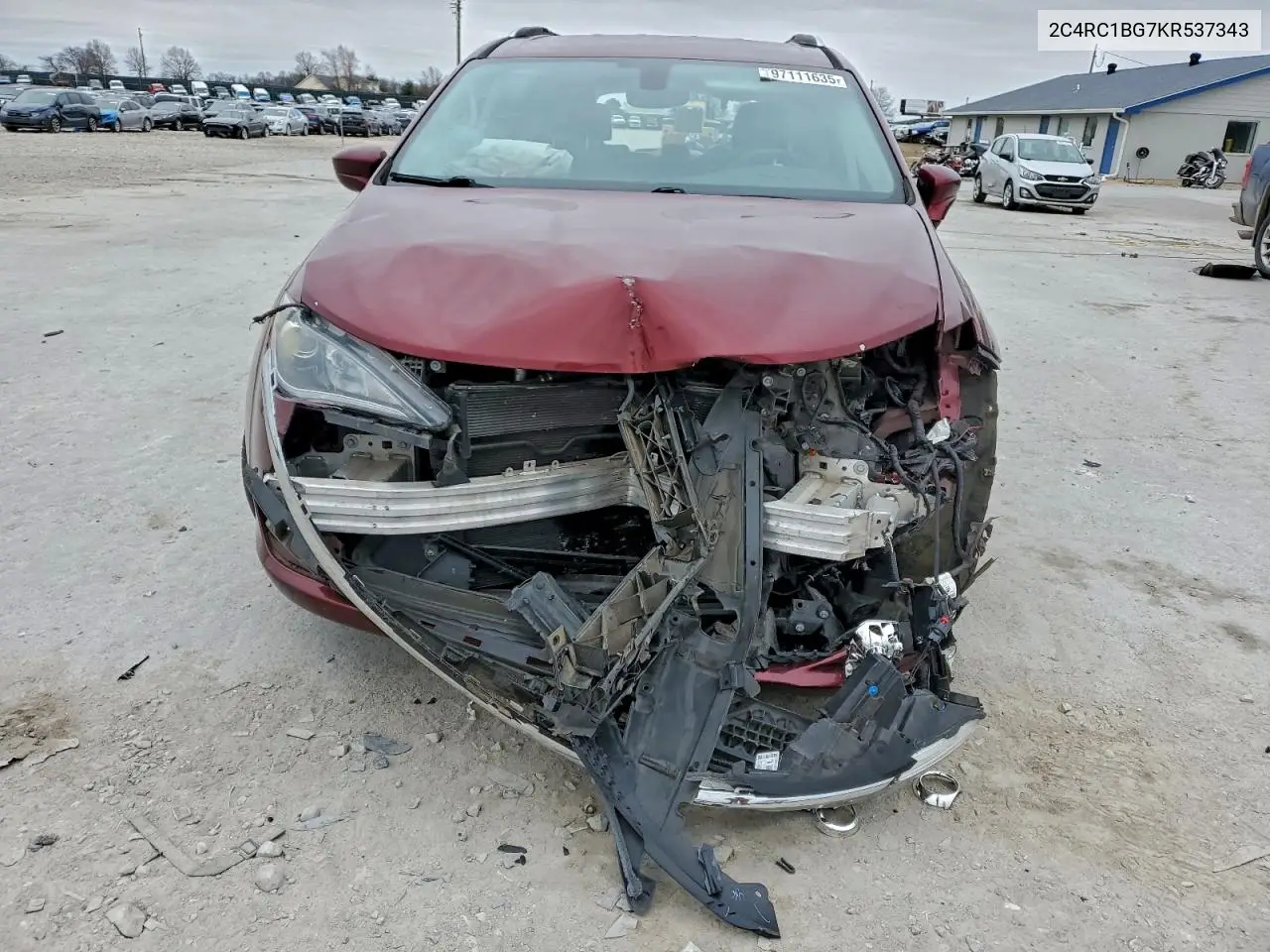 2C4RC1BG7KR537343 2019 Chrysler Pacifica Touring L