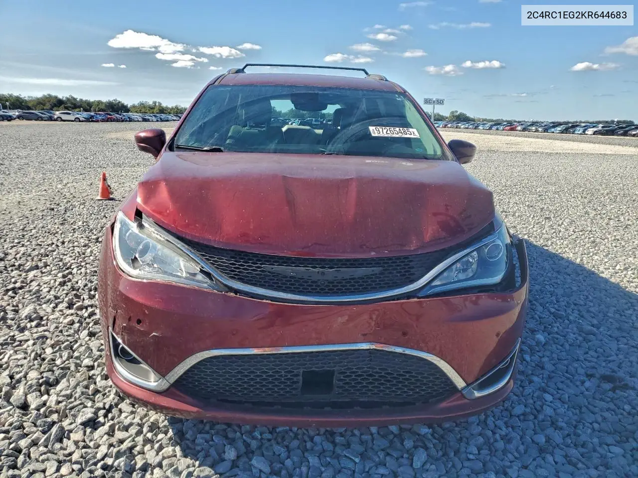 2C4RC1EG2KR644683 2019 Chrysler Pacifica Touring L Plus