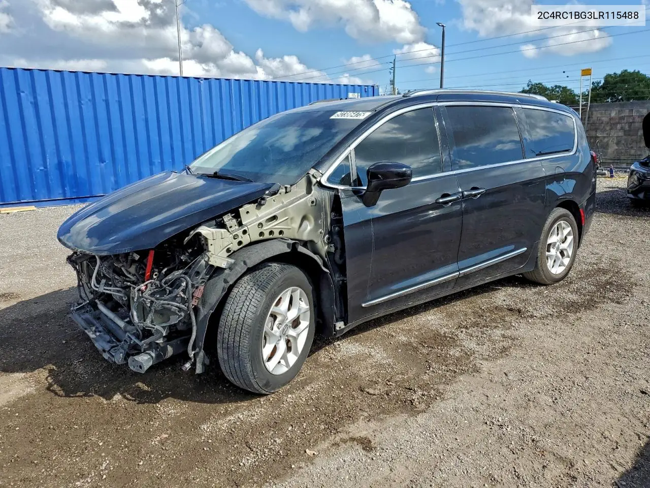2C4RC1BG3LR115488 2020 Chrysler Pacifica Touring L