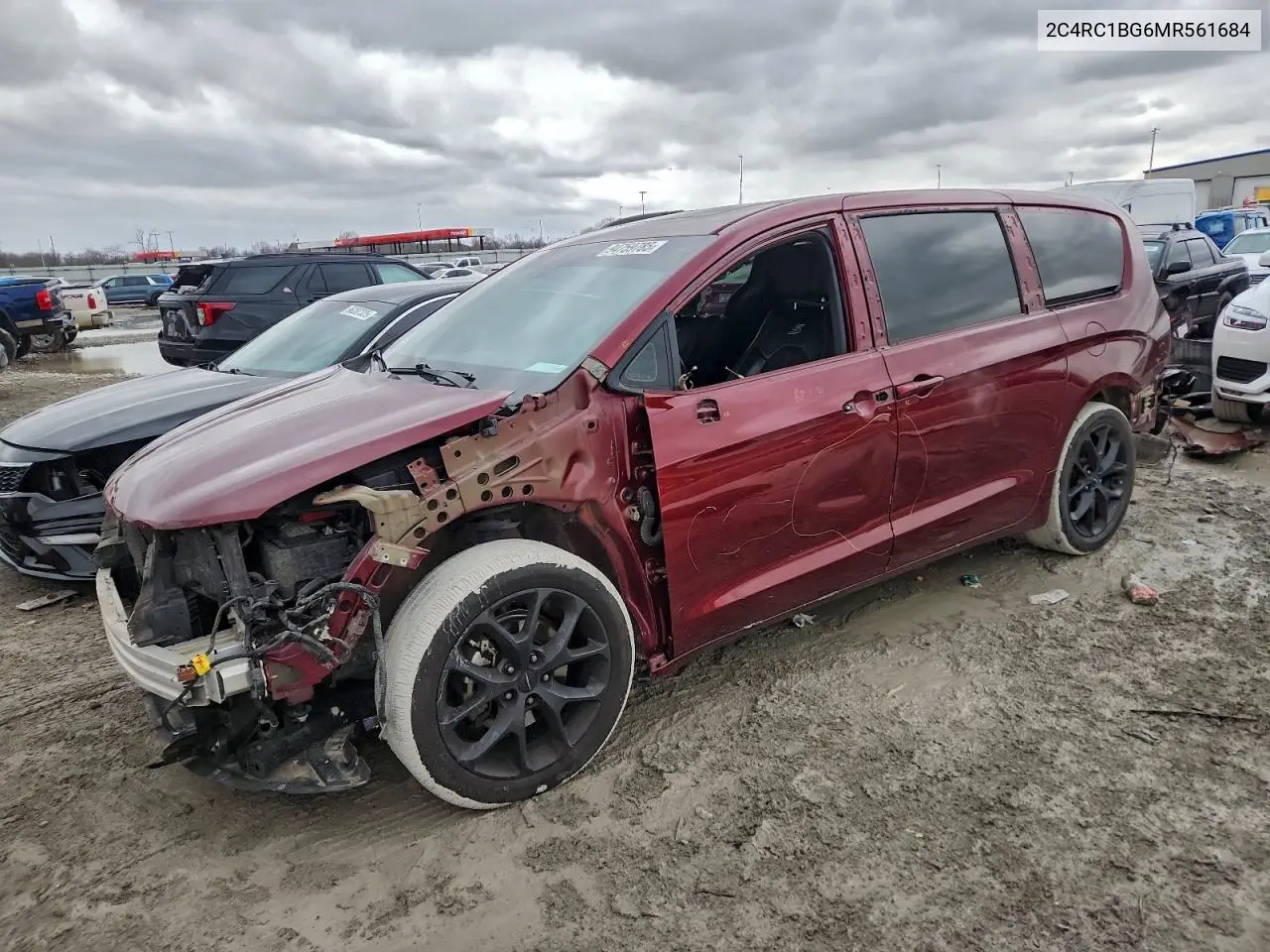 2C4RC1BG6MR561684 2021 Chrysler Pacifica Touring L