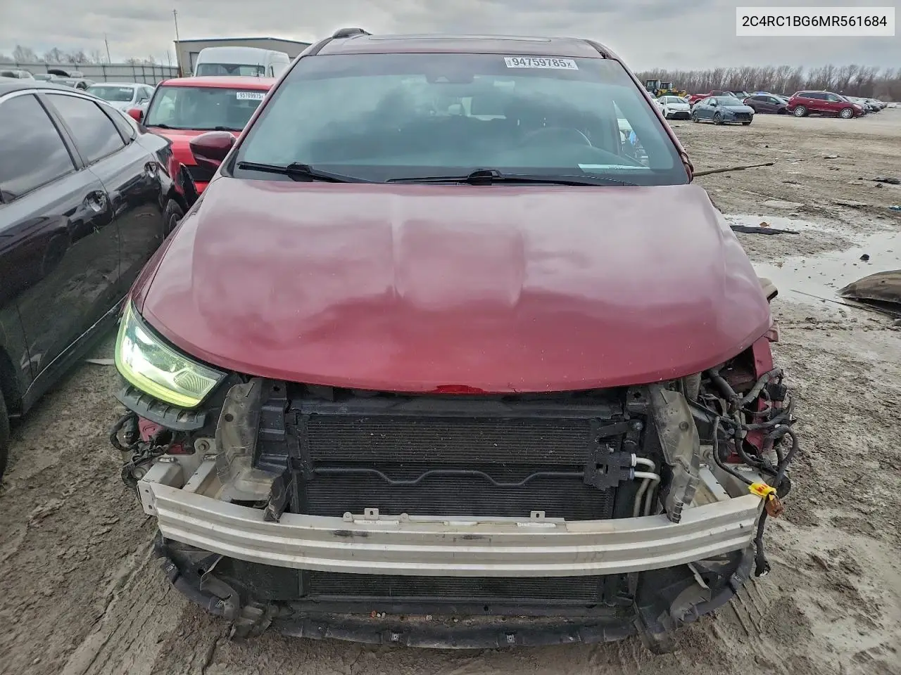 2C4RC1BG6MR561684 2021 Chrysler Pacifica Touring L
