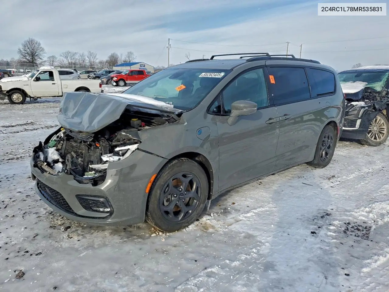 2C4RC1L78MR535831 2021 Chrysler Pacifica Hybrid Touring L