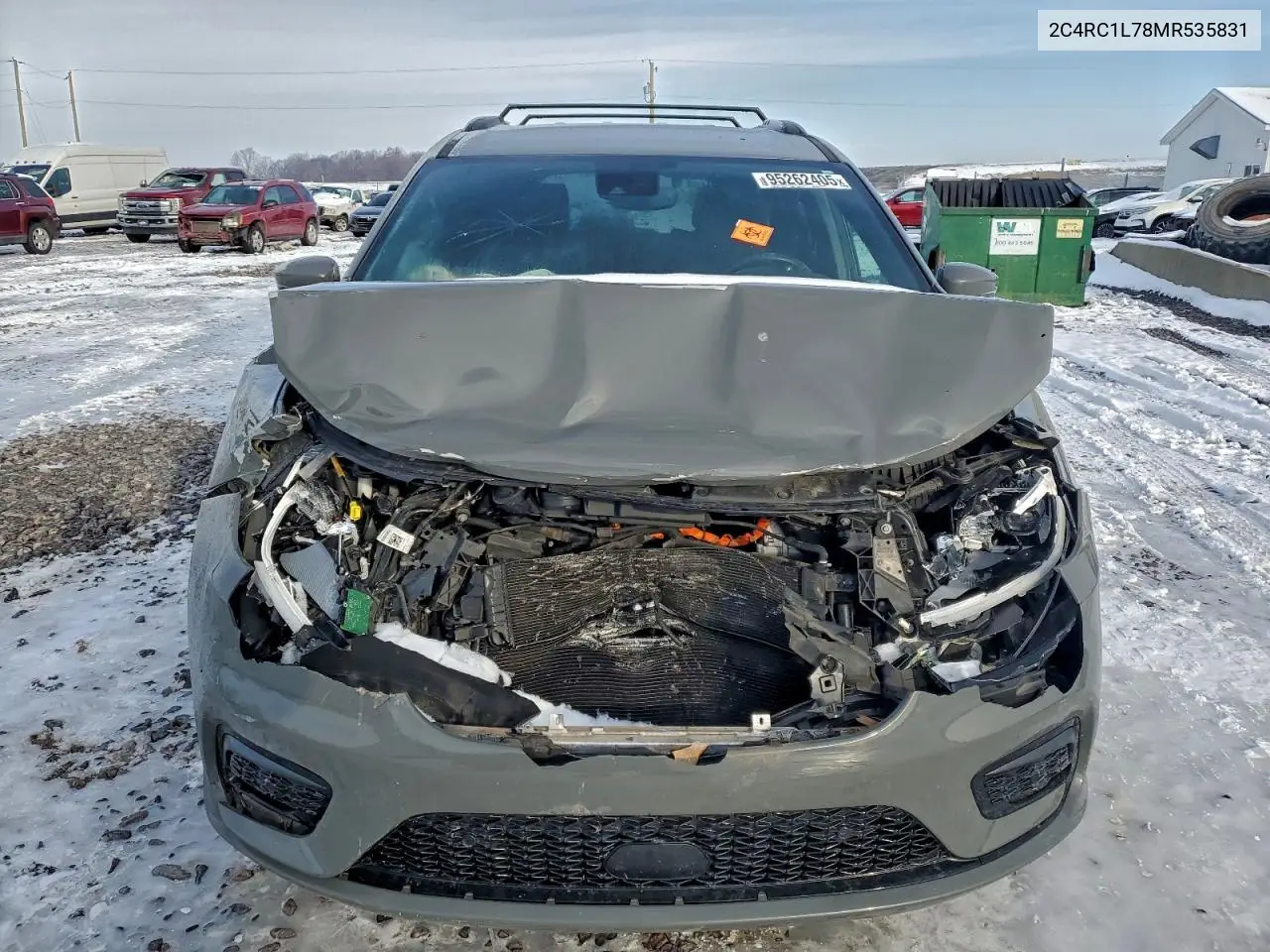 2C4RC1L78MR535831 2021 Chrysler Pacifica Hybrid Touring L