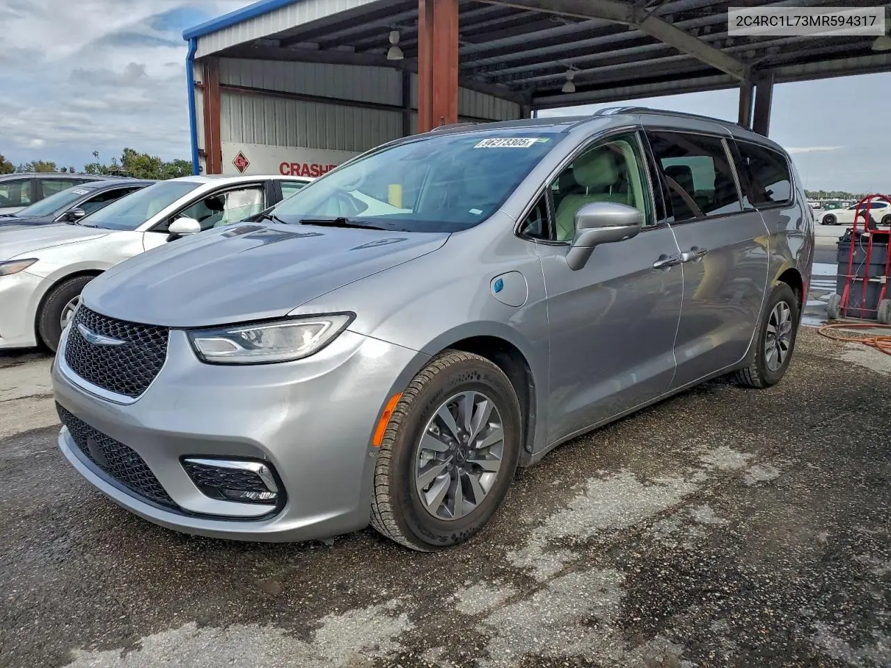 2C4RC1L73MR594317 2021 Chrysler Pacifica Hybrid Touring L