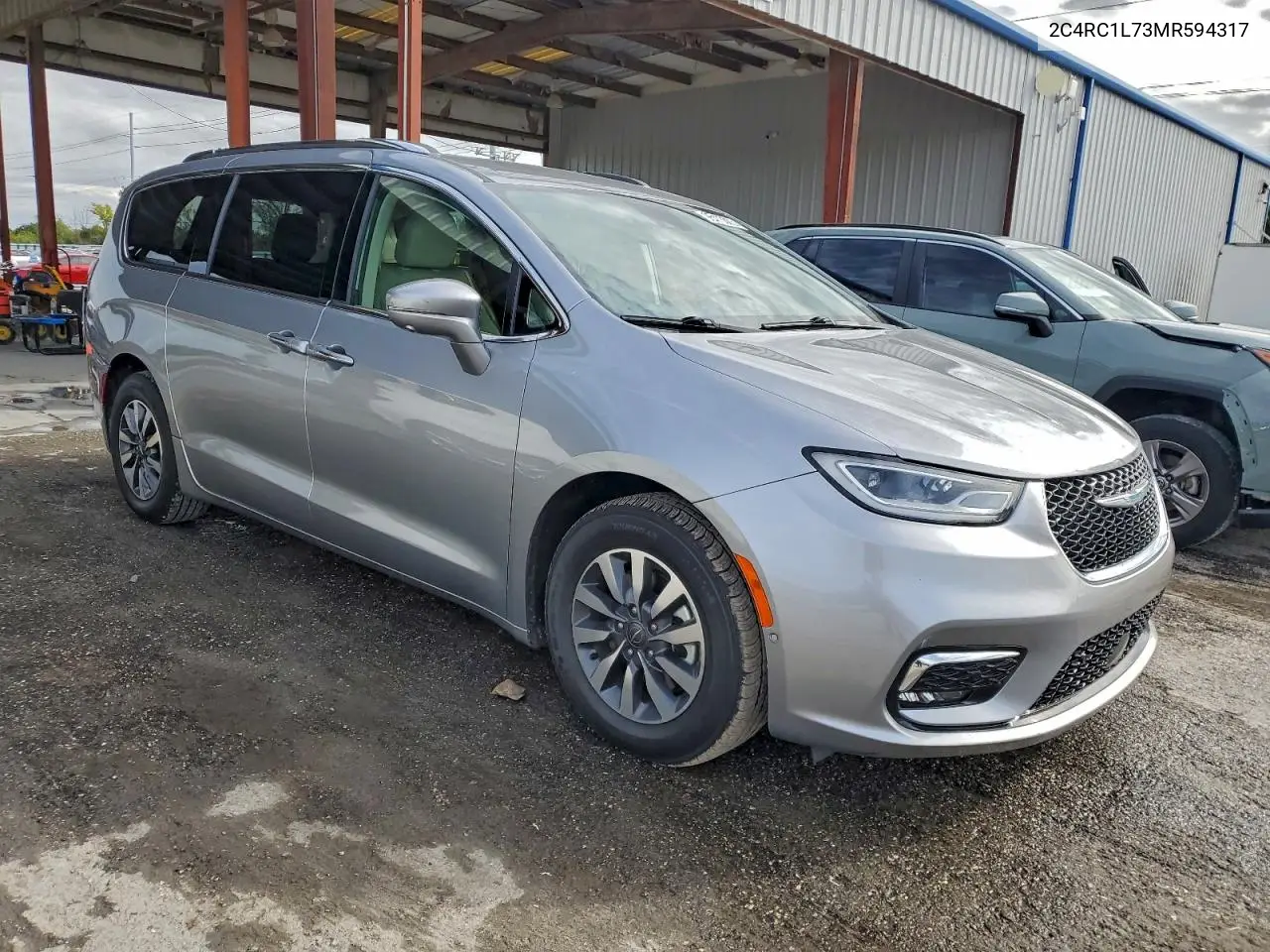 2C4RC1L73MR594317 2021 Chrysler Pacifica Hybrid Touring L