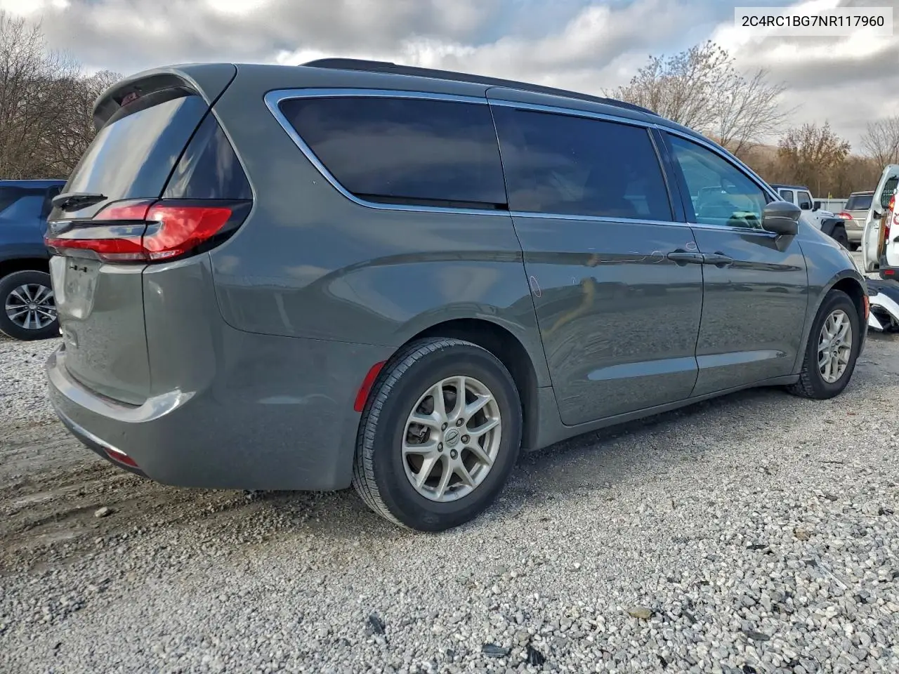 2C4RC1BG7NR117960 2022 Chrysler Pacifica Touring L