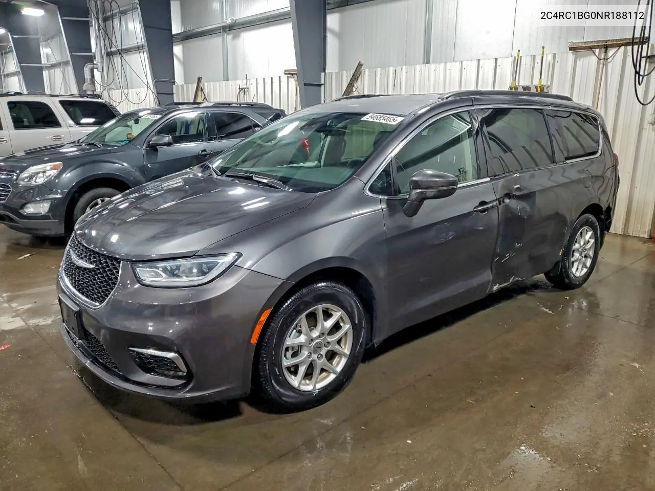 2C4RC1BG0NR188112 2022 Chrysler Pacifica Touring L