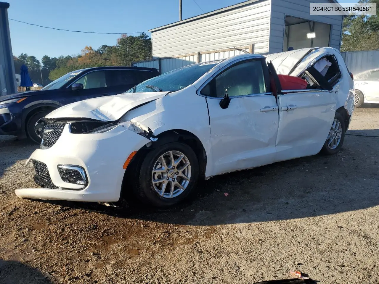2C4RC1BG5SR540581 2025 Chrysler Pacifica Select