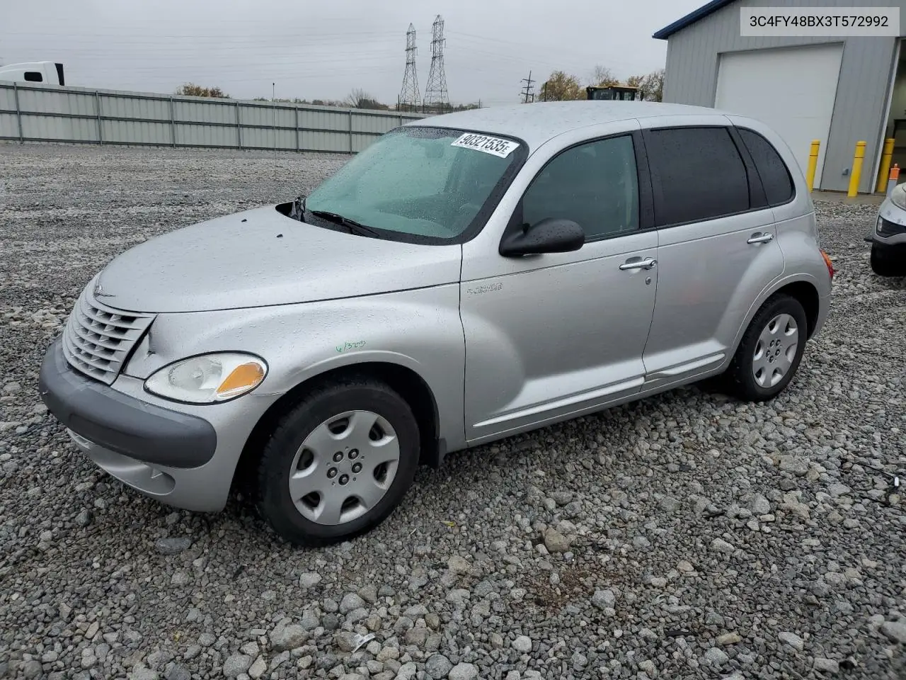 3C4FY48BX3T572992 2003 Chrysler Pt Cruiser Classic