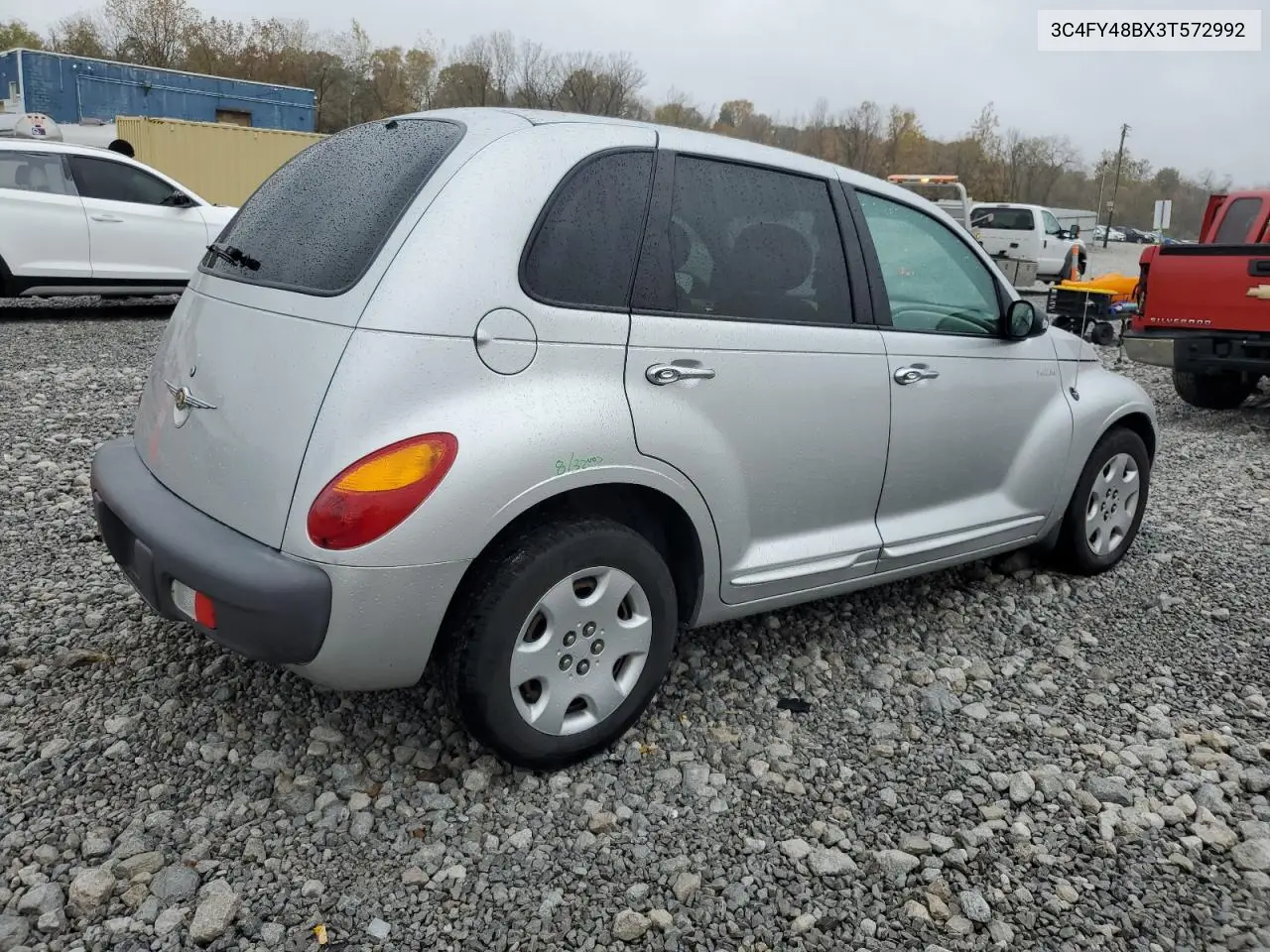 3C4FY48BX3T572992 2003 Chrysler Pt Cruiser Classic