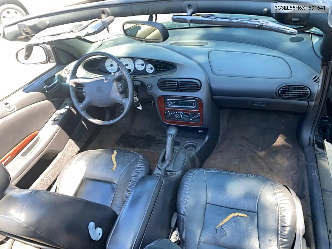3C3EL55H6XT591641 1999 Chrysler Sebring Jxi