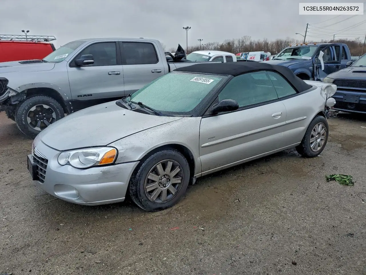 1C3EL55R04N263572 2004 Chrysler Sebring Lxi