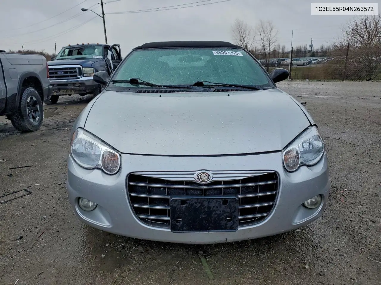 1C3EL55R04N263572 2004 Chrysler Sebring Lxi