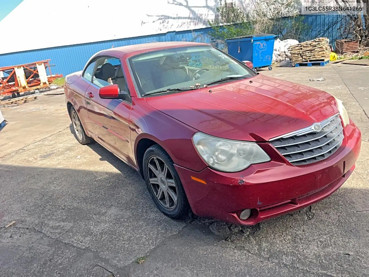 2008 Chrysler Sebring Touring VIN: 1C3LC55R38N641266 Lot: 47471476
