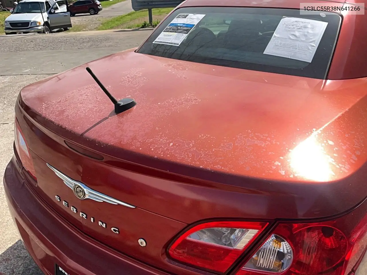 2008 Chrysler Sebring Touring VIN: 1C3LC55R38N641266 Lot: 47471476