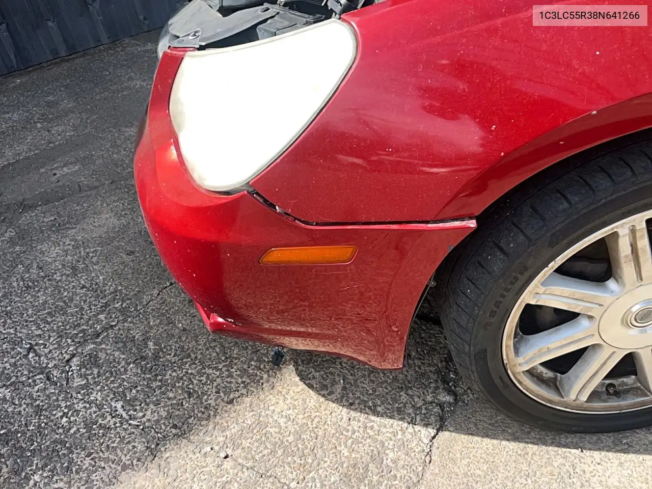 2008 Chrysler Sebring Touring VIN: 1C3LC55R38N641266 Lot: 47471476