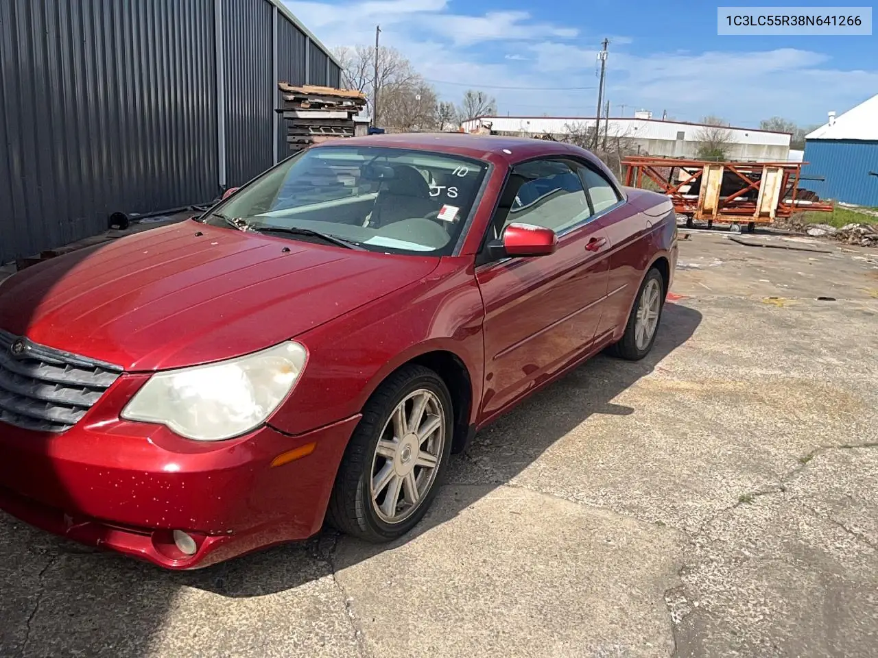 2008 Chrysler Sebring Touring VIN: 1C3LC55R38N641266 Lot: 47471476