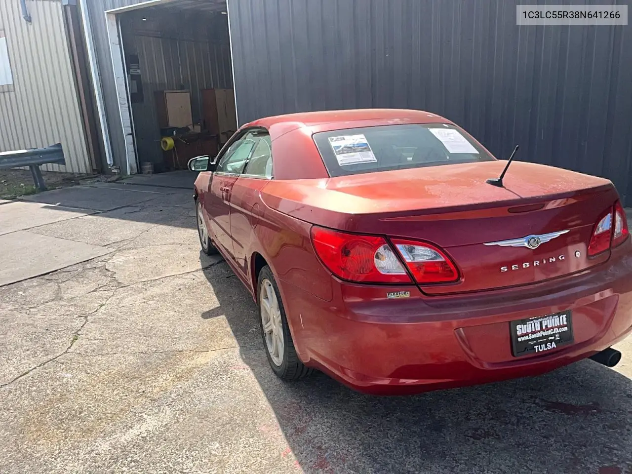 2008 Chrysler Sebring Touring VIN: 1C3LC55R38N641266 Lot: 47471476