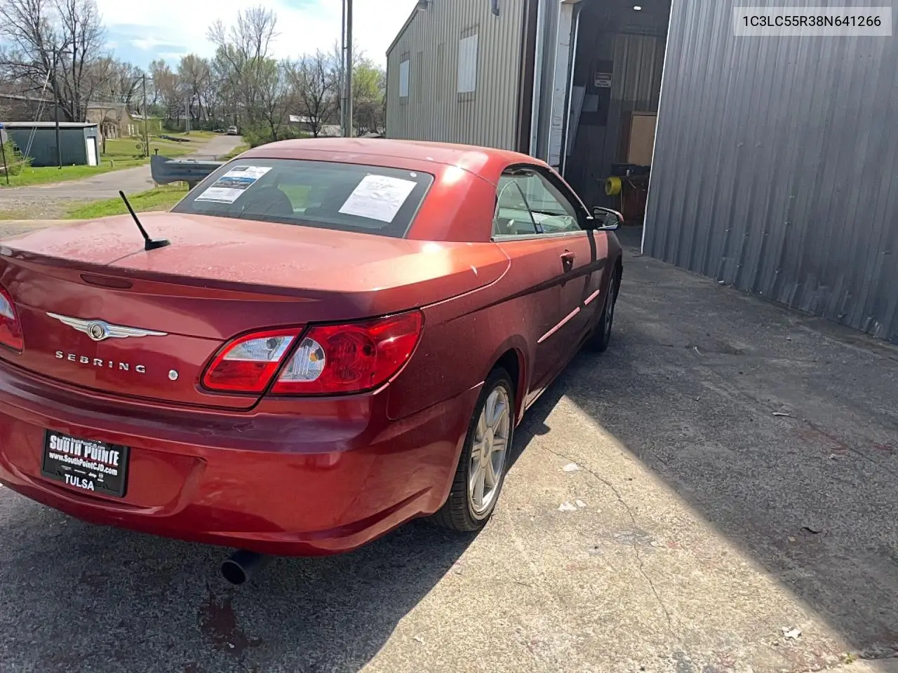 2008 Chrysler Sebring Touring VIN: 1C3LC55R38N641266 Lot: 47471476
