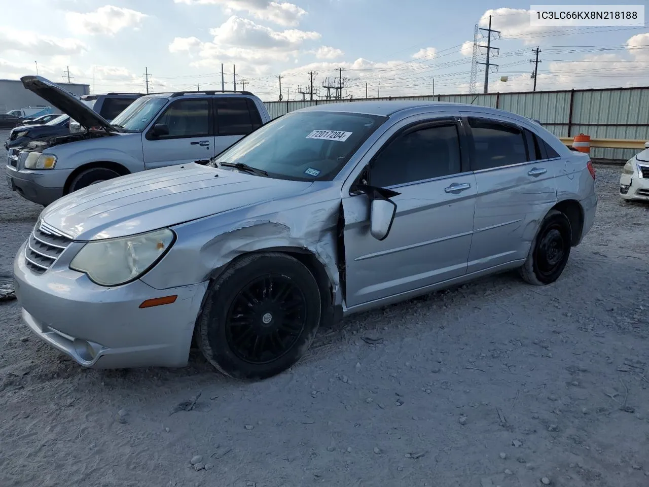 1C3LC66KX8N218188 2008 Chrysler Sebring Limited