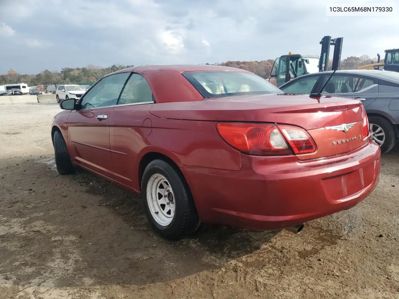 1C3LC65M68N179330 2008 Chrysler Sebring Limited